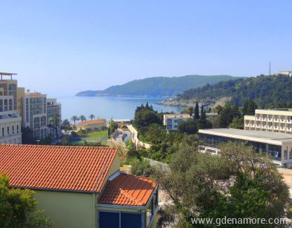 Vila Desa, privatni sme&scaron;taj u mestu Bečići, Crna Gora - Pogled sa terasi